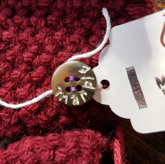 NWT* Handmade Fingerless gloves💜 super soft acrylic yarn, MarpleMade Designs, - Picture 4 of 8